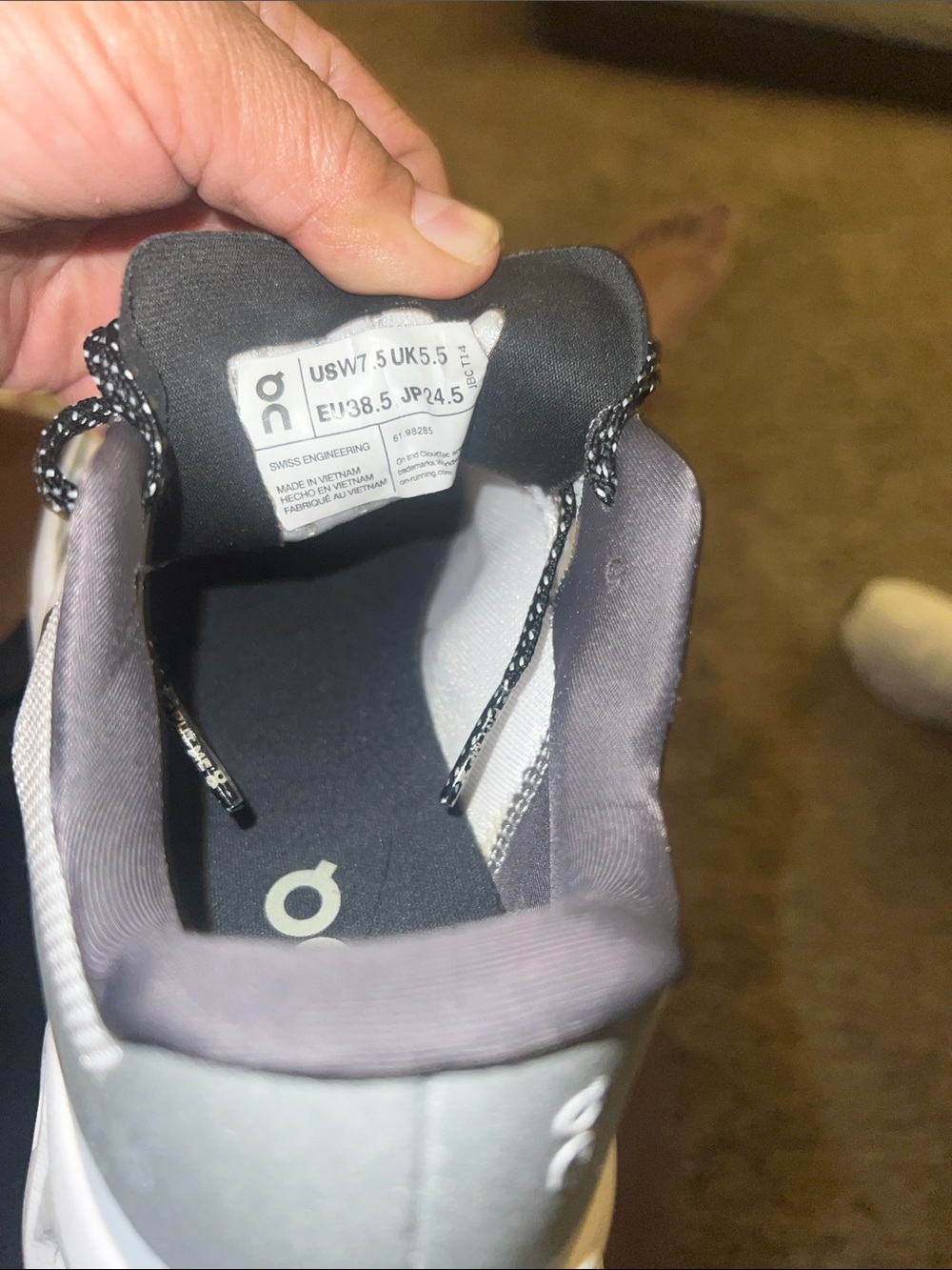 On Running women’s White and Gray CloudTec Sneakers - Picture 5 of 7
